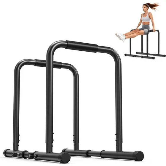 Justerbare Dip Bars 250KG – Kraftige Parallel Bars til Calisthenics