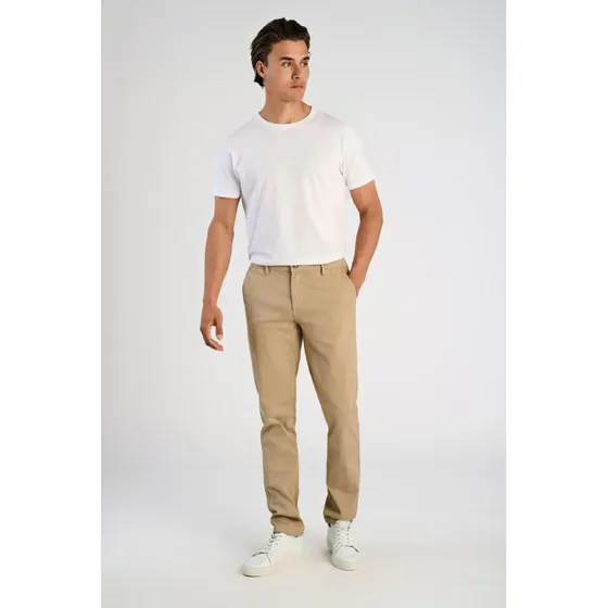 Lindbergh Superflex Chino Bukser Sand 3XL