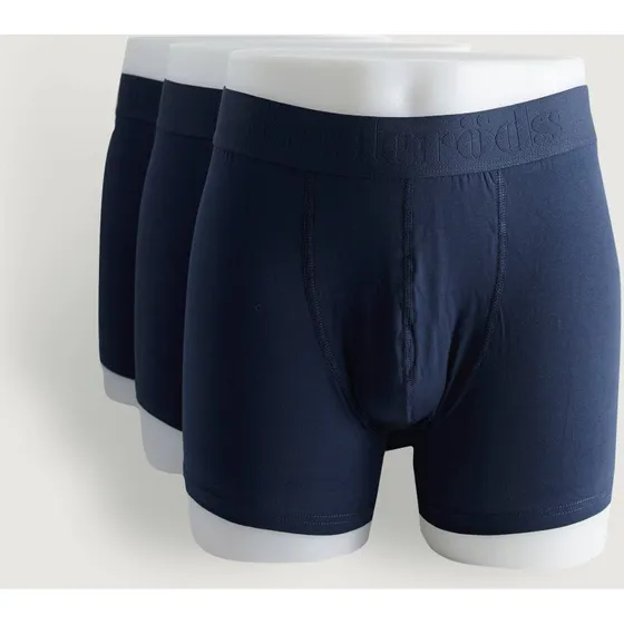 Resteröds Boxer Organic Cotton 3-pak – Navy