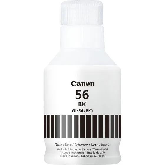 Canon GI-56BK sort blæk 170 ml (original)