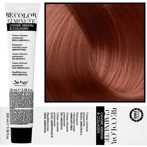 Be Hair Be Color 6,4 Mørk kobberblond - 12 minutter 100ml