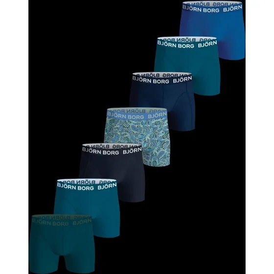 Björn Borg 7-pak Cotton Stretch boxershorts, sort