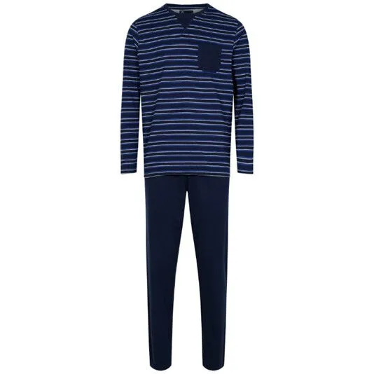 JBS Bamboo Jersey pyjamas - navy