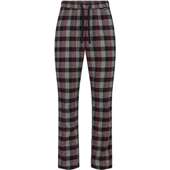 JBS Flannel natbukser med røde tern til herrer
