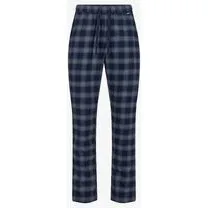 JBS Stribede flonel natbukser til mænd, Navy
