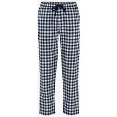 JBS Flannel Pyjamasbukser - Navy Ternet (100% bomuld)