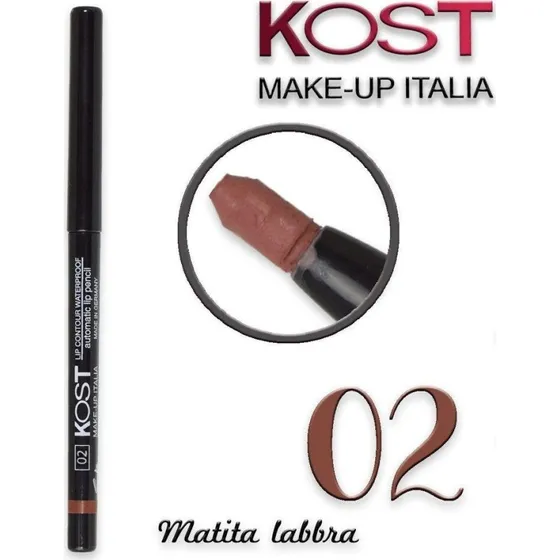 Kost Make Up Automatisk Vandfast Læbeblyant Kost 02