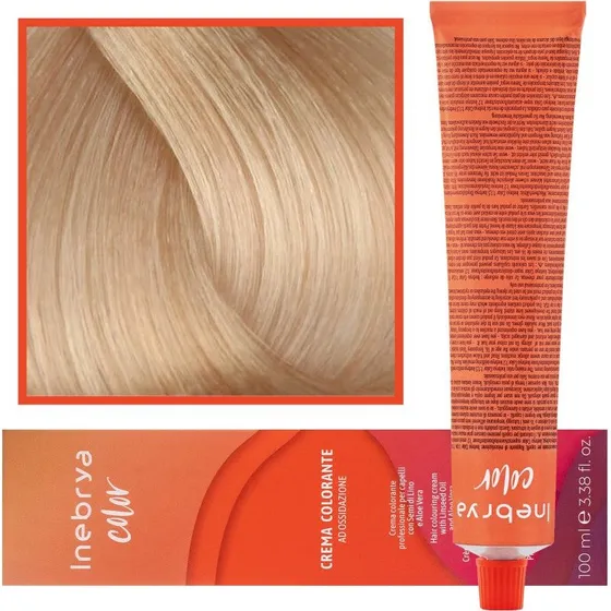 Inebrya Hårfarvningscreme 12/8 Ekstra Lys Platinblond 100ml