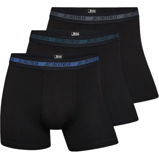 JBS 3-pak bambus boxershorts, sort