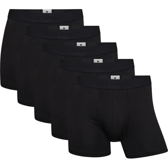 JBS of Denmark 5-pak bambus boxershorts, sort