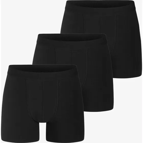 Bread & Boxers 3-pak Long Boxer Brief – Grey Melange