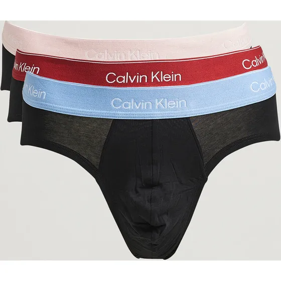 Calvin Klein Icon Cotton Stretch Hip Brief 3-pack — Black