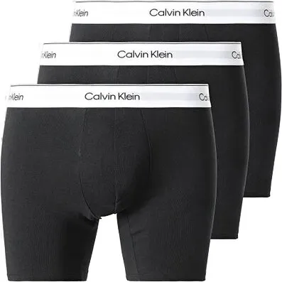 Calvin Klein Icon Cotton Stretch 3-pak boxershorts, sort (NB2381A-001)