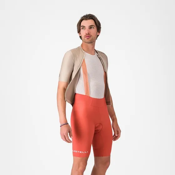 Castelli Espresso 2 Bibshorts herre - Paprika