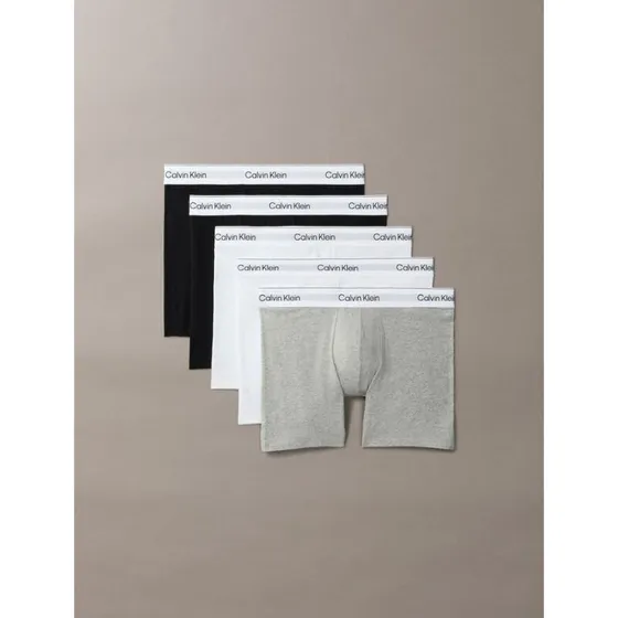 Calvin Klein 5-pak boxershorts – white/heather