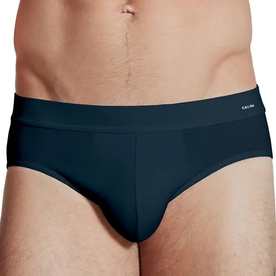 Calida Cotton Code Slip Mørkblå