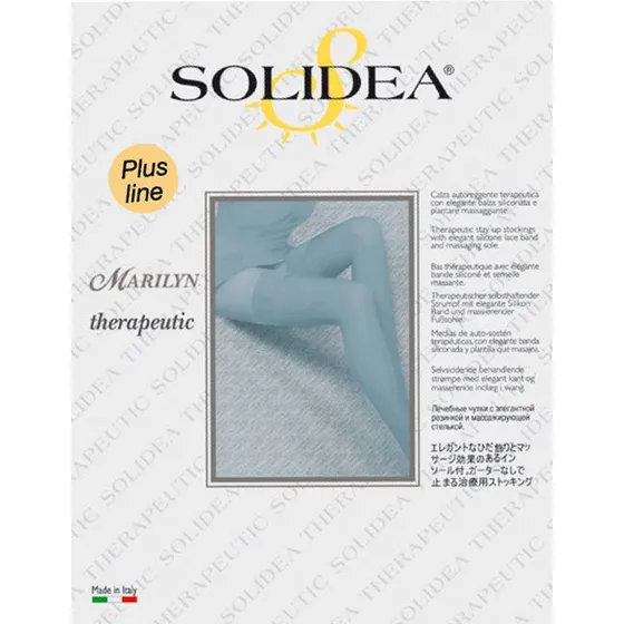 Solidea Marilyn Ccl2 Plus Open Toe Strømper 25-32 mmHg 5XL