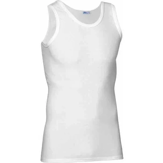 JBS Original tanktop 100% bomuld — hvid