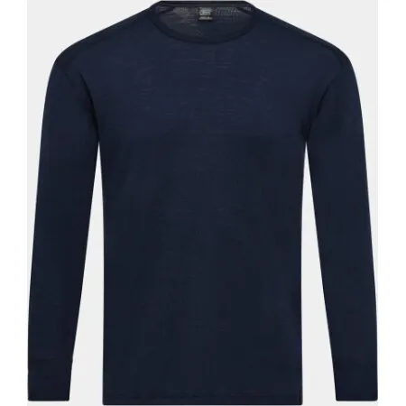 JBS Uld undertrøje, lange ærmer - Navy (100% uld)