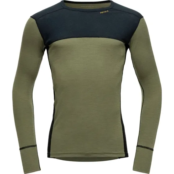 Devold Lauparen Merino 190 Shirt herre - Ink/Lichen