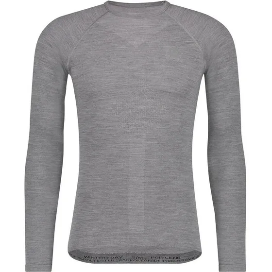 AGU Winteday Merino Base Layer LS Unisex, Grå