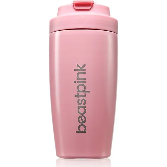 BeastPink Termokrus med sugerør, Pink, 500 ml