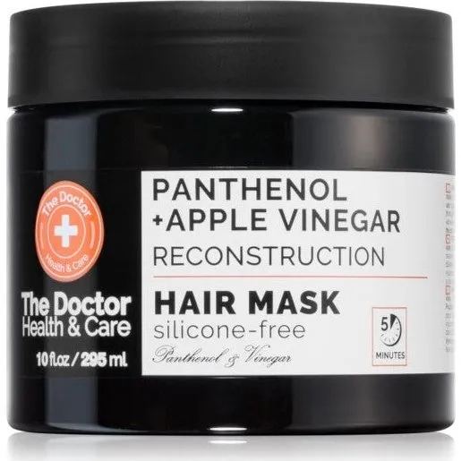 The Doctor Panthenol + Æbleeddike Nærende Hårmaske 295 ml