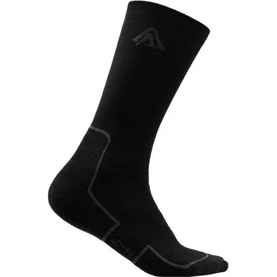 Aclima Trekking Sokker Jet Black
