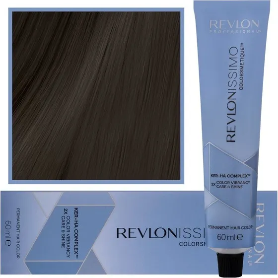 Revlon Revlonissimo Colorsmetique 4.11 Medium Askebrun, 60ml