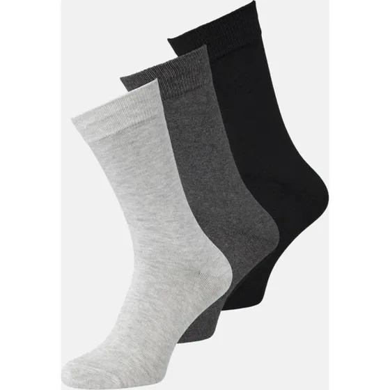 Jack & Jones Bamboo 3-pak strømper, grå/blå/sort