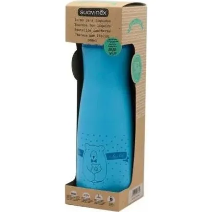Suavinex Termokande til børn, blå, 500 ml