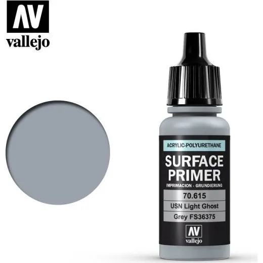 Vallejo Surface Primer USN Light Ghost Grey - 17 ml