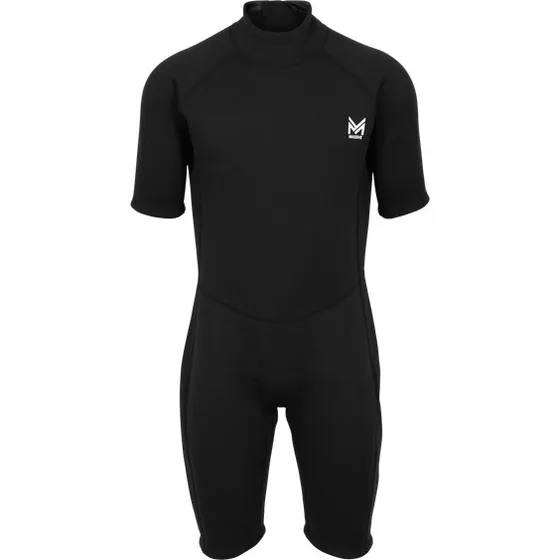 Massive Herre Våddragt Kort 3mm Black Edition