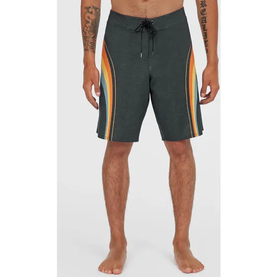 O'Neill O'Riginals Longboard 19" Boardshorts – Black Originals Stripe
