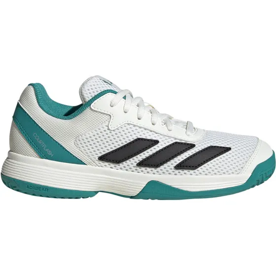 adidas CourtFlash K AC junior – teal/sølv/citron