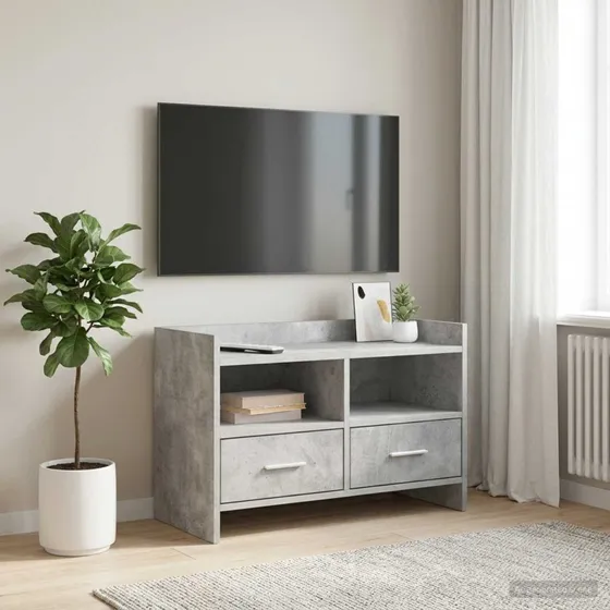 vidaXL TV-skab 71,5 x 33 x 47 cm - Betongrå