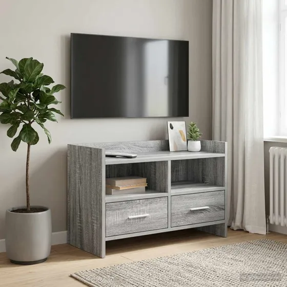 vidaXL TV-skab 71,5 x 33 x 47 cm Grå Sonoma