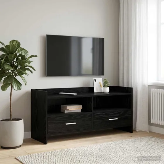 vidaXL TV-skab 100 x 33 x 47 cm - Sort eg