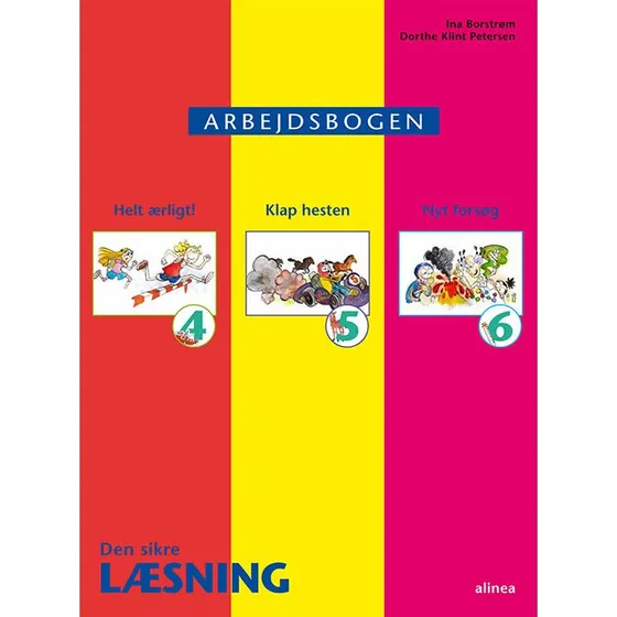 Den sikre læsning 4,5,6 Arbejdsbog - Ina Borstrøm