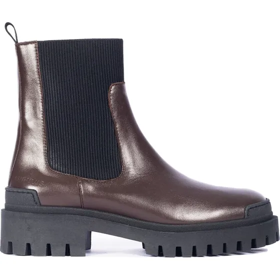 Angulus 7653-101 Chelsea-støvle Brun/Sort