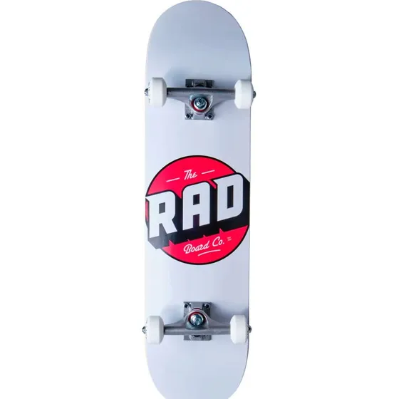 RAD Logo Progressive Komplet Skateboard 8" - Hvid