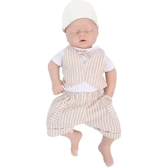 Silikone Reborn Baby Dukke, Realistisk Dreng, 53 cm