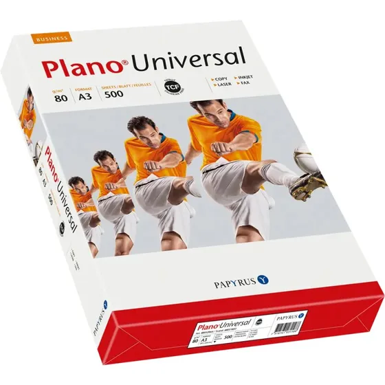PlanoUniversal kopipapir A3 80 g TCF, 500 ark