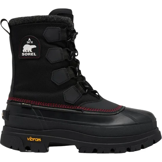 Sorel Caribou Horizon GTX Herre – Sort/Rød
