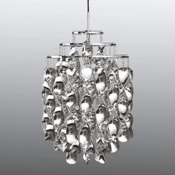 Verpan Spiral Mini Pendel - Sølv