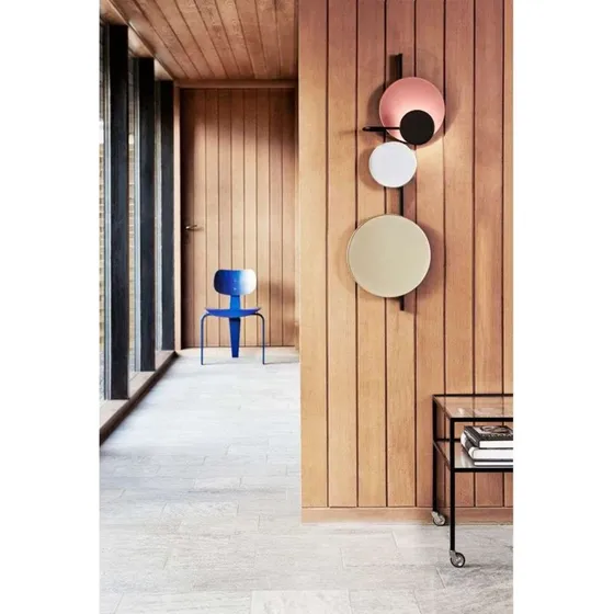 Please Wait to be Seated Planet væglampe - Indian Red
