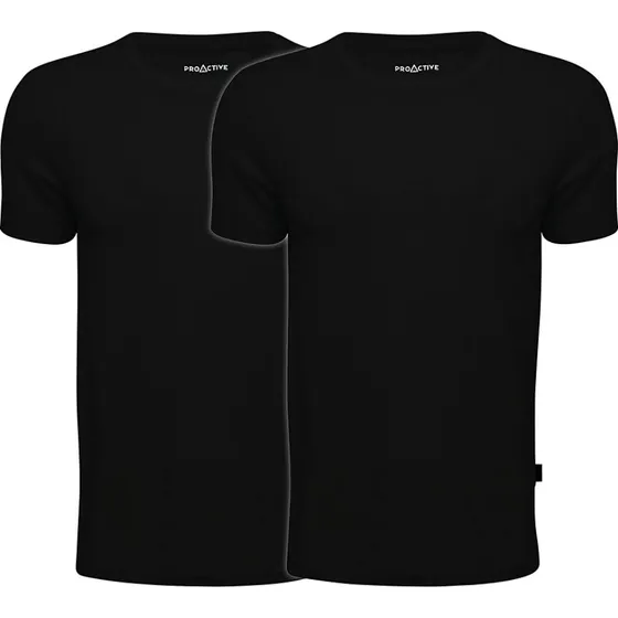 ProActive By JBS Bambus T-shirts - Sort - XL - 2-pak