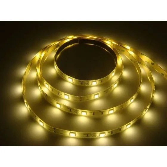 LED-Ljusslinga 5m LED-strip, Varmhvid, IP68 Vandtæt