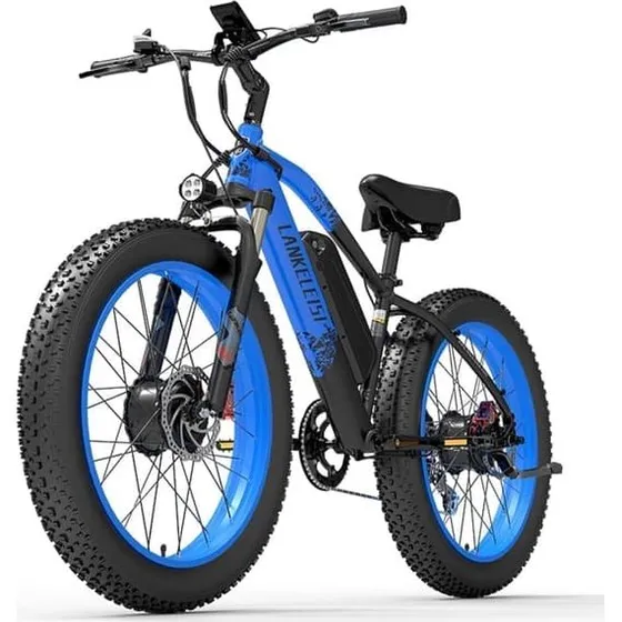 Lankeleisi MG740 Plus Elcykel - 26x4.0'' Dual Motor 1000W