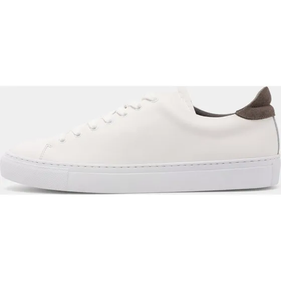 Garment Project Type ST - White/Elephant Leather